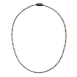 Collier Hämatit silber