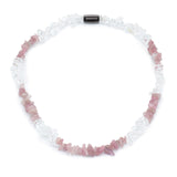 Erdbeerquarz, Bergkristall Splitter mix