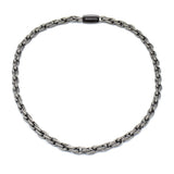 Collier Edelstahl schwarz