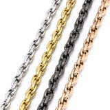 Collier Edelstahl rosé