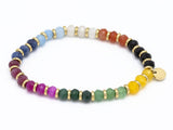 Achat multicolor, gold