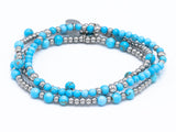Set Magnesit, silber mix