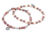 Set Flex Rhodonit, Jaspis mix