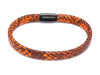 Schlangenprint orange
