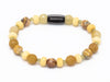 Achat, Jade, Apatit gelb mix