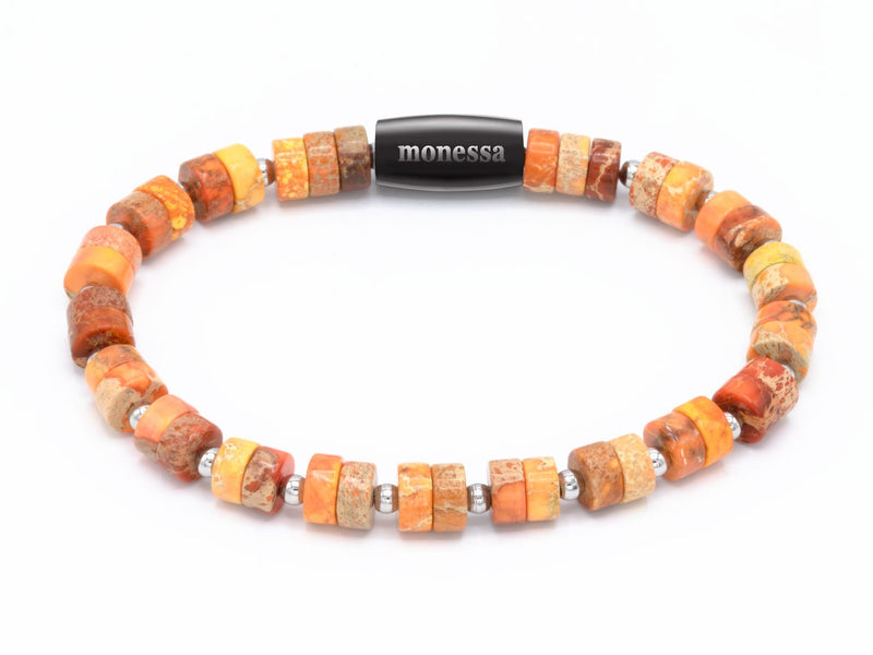 Heishi orange mix