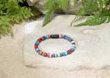 Heishi Achat multicolor