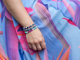 Magnesit, Muschel, Jade pink