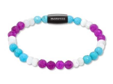Magnesit, Muschel, Jade pink