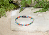 Koralle, Magnesit, Jade, Achat, Peridot mix