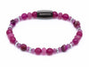 Tigerauge pink, Jade, Hämatit