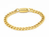 Panzerkette Edelstahl  gold