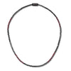Collier Spinell, Hämatit, Granat mix
