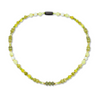 Halskette Peridot, Jade mix