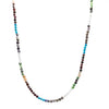 Collier Rubin-Zoisit, Granat, Magnesit, Sonnenstein, Rutilquarz