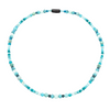 Collier Amazonit, Türkis, Apatit, Jade