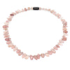 Collier Erdbeerquarz mix
