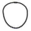 Collier Edelstahl schwarz