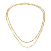 Collier Edelstahl gold