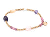 Flex Sonnenstein, Amethyst, Turmalin pink, Rosenquarz, rosé mix