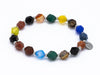 Flex Achat multicolor, silber mix