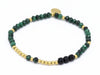 Malachit, Onyx, gold mix