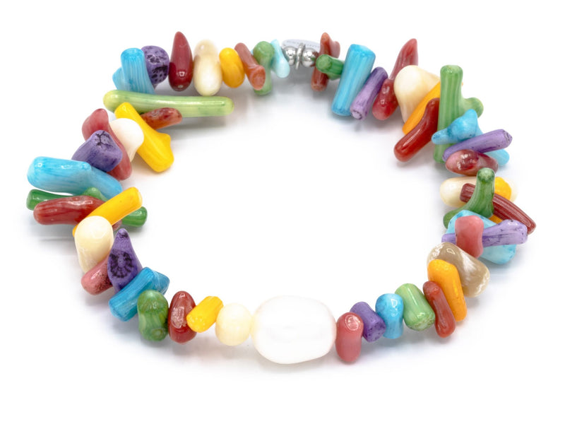 Koralle multicolor, Süßwasserperle