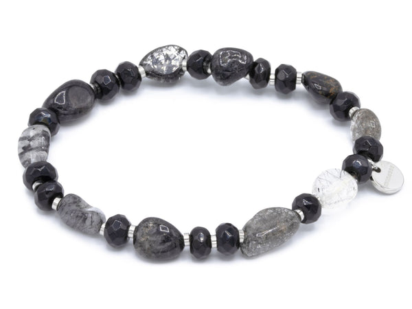 Rutilquarz, Achat, silber
