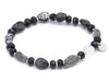 Rutilquarz, Achat, silber