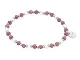 Rhodochrosit, Muschel, gold mix