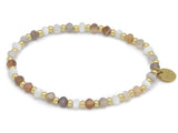 Achat, Muschel, gold mix