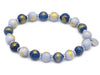 Jade blau, grau