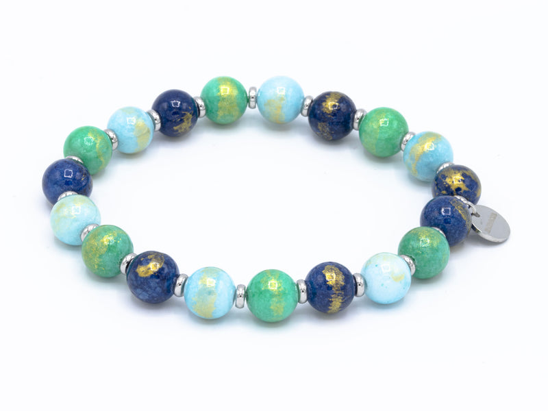 Jade blau, grün mix