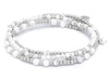 Set Howlith, silber mix