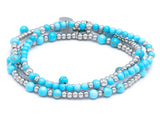 Set Magnesit, silber mix