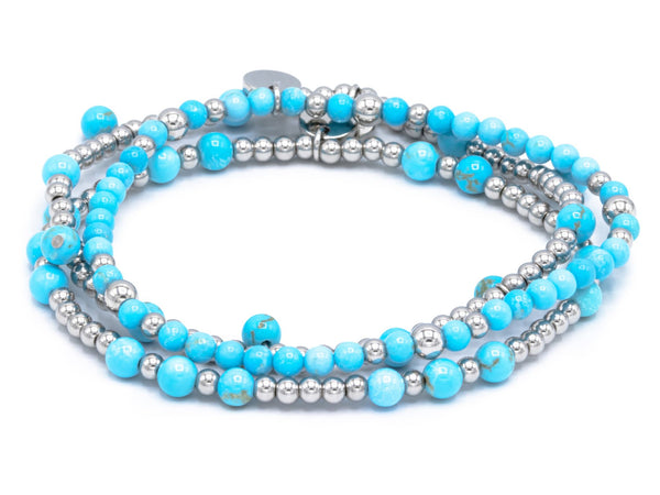 Set Magnesit, silber mix