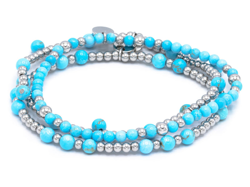 Set Magnesit, silber mix