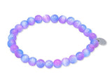 Selenit blau, rosa