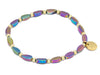 Hämatit Blätter metallic multicolor mix
