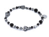 Hämatit Herzen, Onyx, Spinell mix
