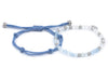 Set Makramee, Flex blau